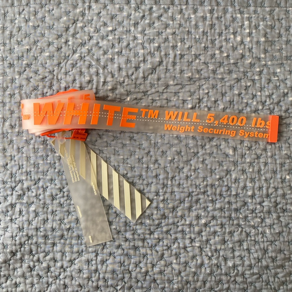 VIRGIL ABLOH OFF-WHITE INDUSTRIAL BELT ORANGE